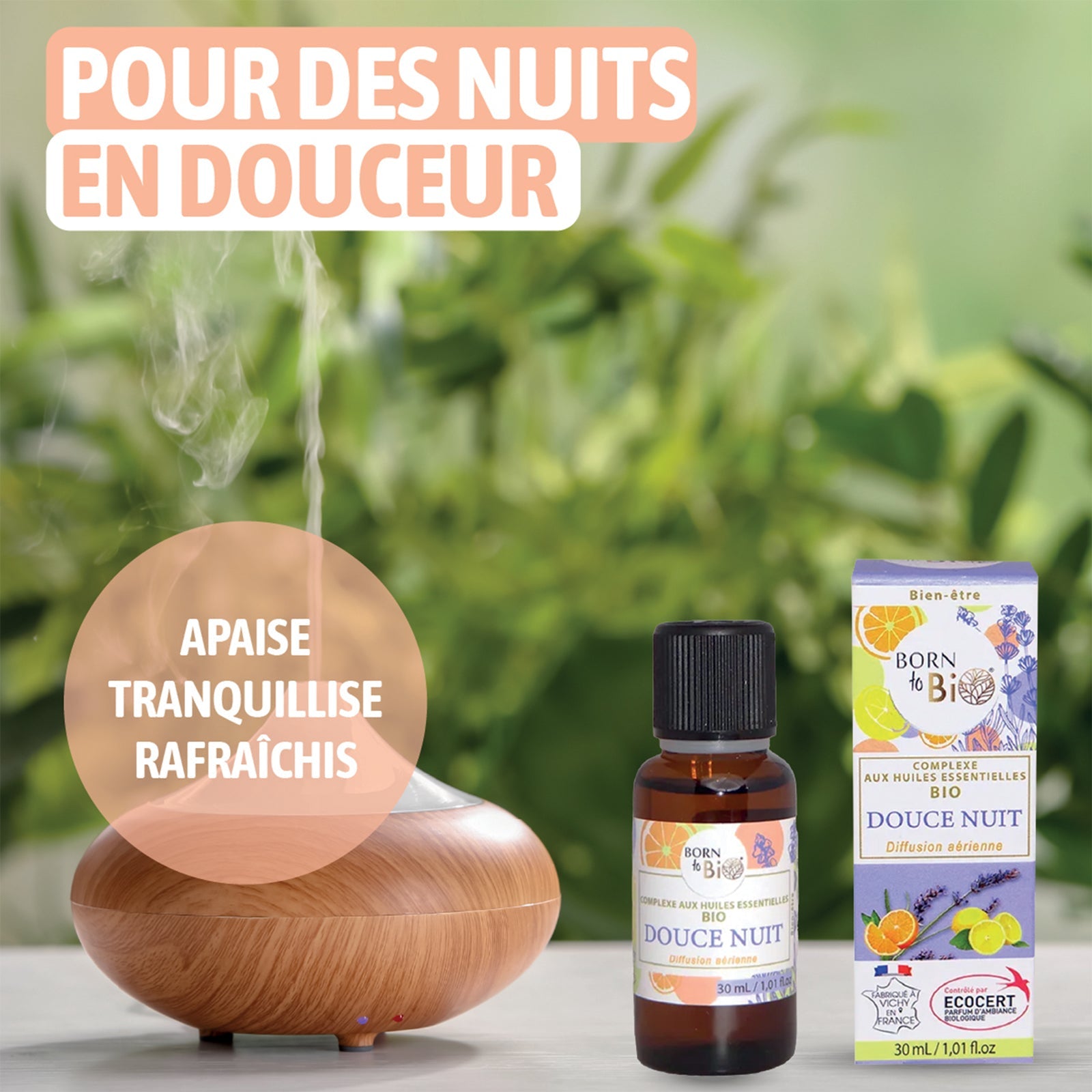 Douce nuit - Complexe aux huiles essentielles Certifiées Bio